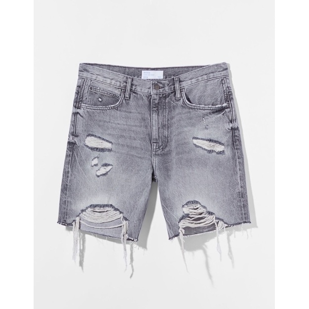 Bershka MAN denim ripped