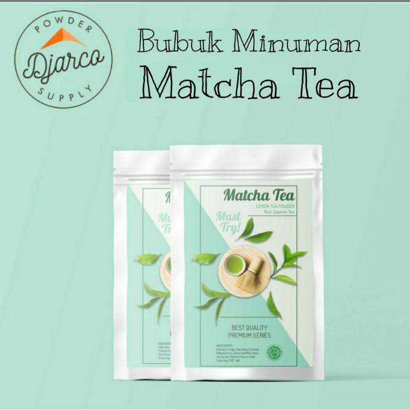 

Bubuk Minuman Rasa Matcha Tea 1 Kg - Premium Powder Drink