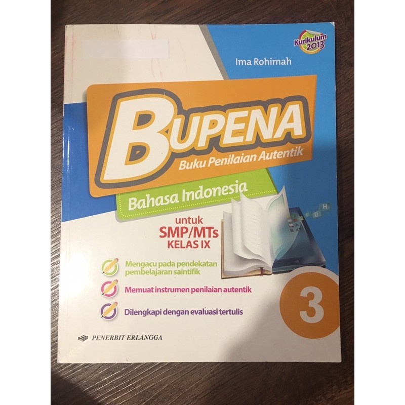 Bupena Bahasa Indonesia 3 - Kelas 9