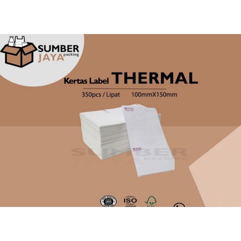 

Kertas Cetak Resi Lipat / Label Thermal Model Lipat