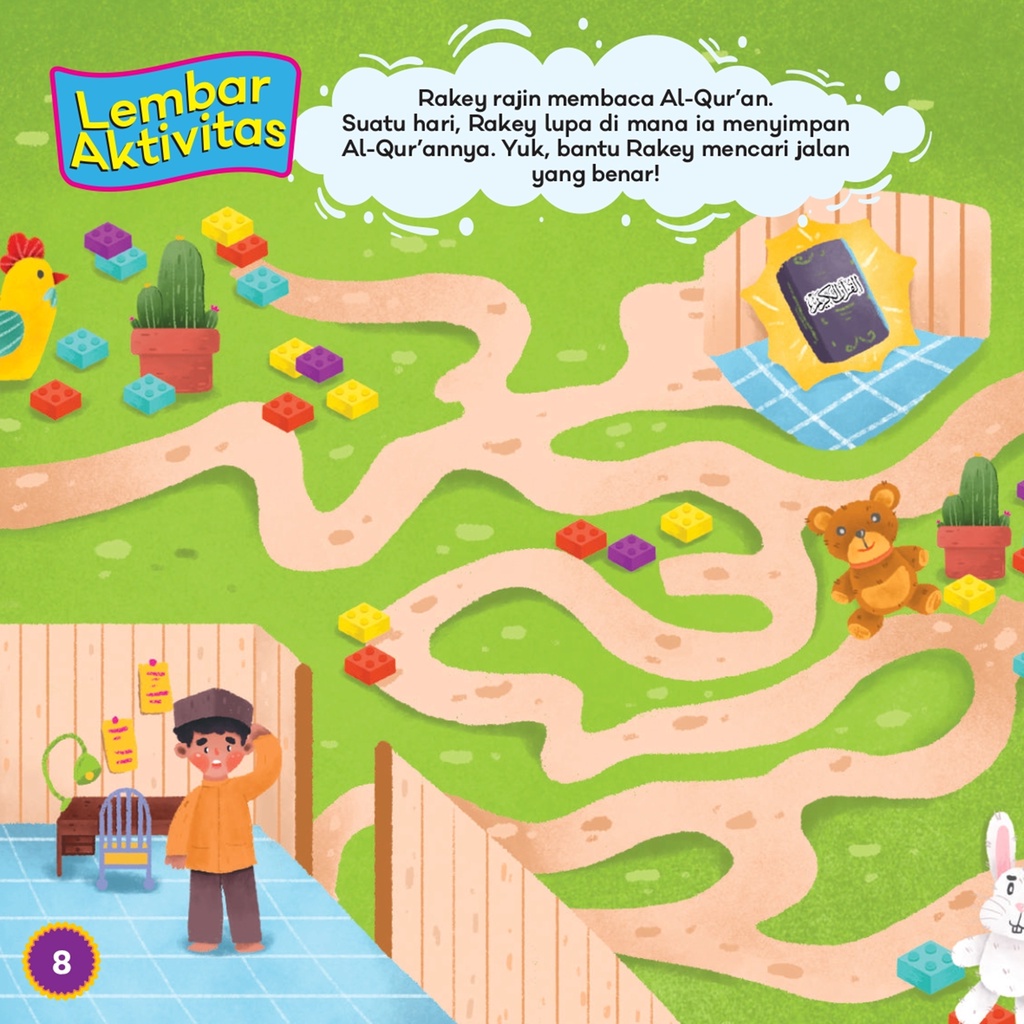 Buku Anak Islami Mengenal Allah Mencintai Islam A to Z (Hard Cover) - Gema Insani-5