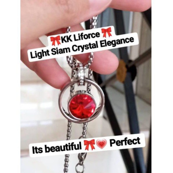Limited KK Liforce Light Siam Crystal Elegance