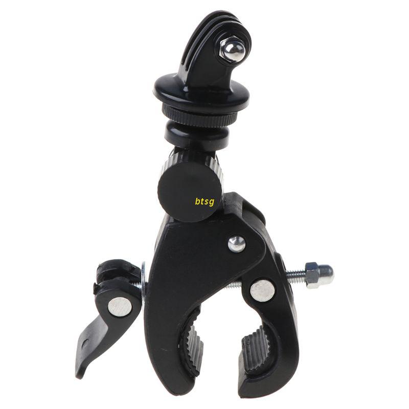 btsg Camera Tripod Mount+Adapter Handlebar Clamp Roll Bar For GoPro Hero 1 2 3 3+ New