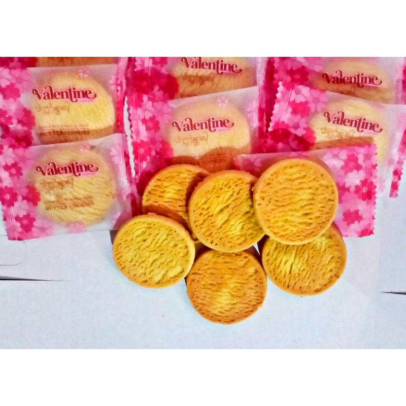 [50 pcs] BUTTER COOKIES VALENTINE