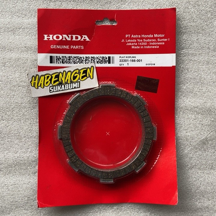 plat kampas kopling clutch honda astrea grand legenda supra x win revo 100 fit OLD LAMA NEW ORI AHM