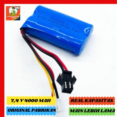Sekar_Shop07 Baterai Mobil Remot Control 4,8Volt 3,7 Volt 6 Volt 7,2 Volt 7,4 Volt 9,6 Volt Original