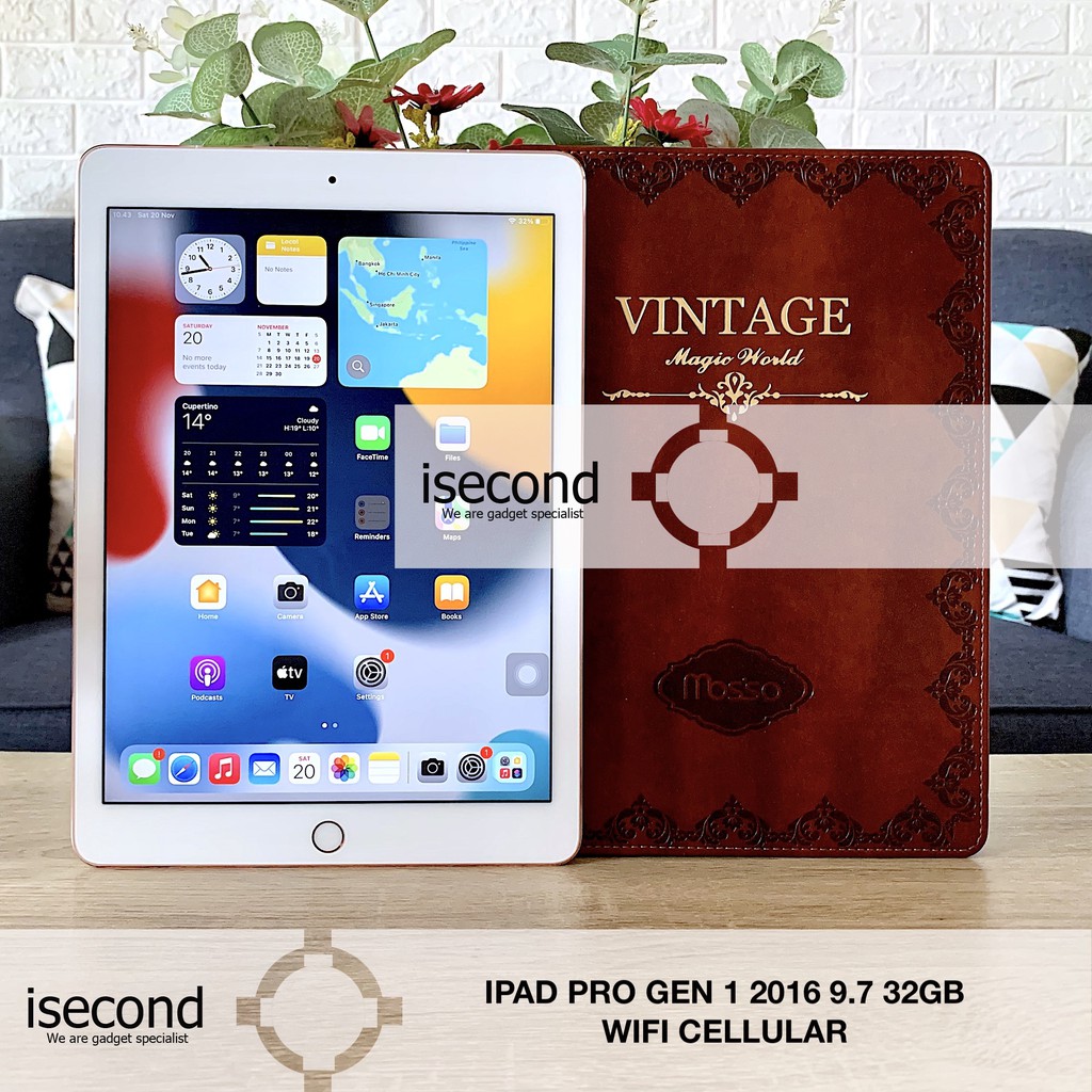 Ipad Pro Gen 1 2016 9.7 Inch 32GB Wifi Cellular Second Mulus