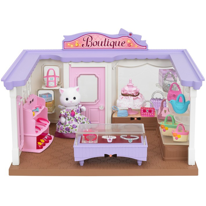 sylvanian families dress shop