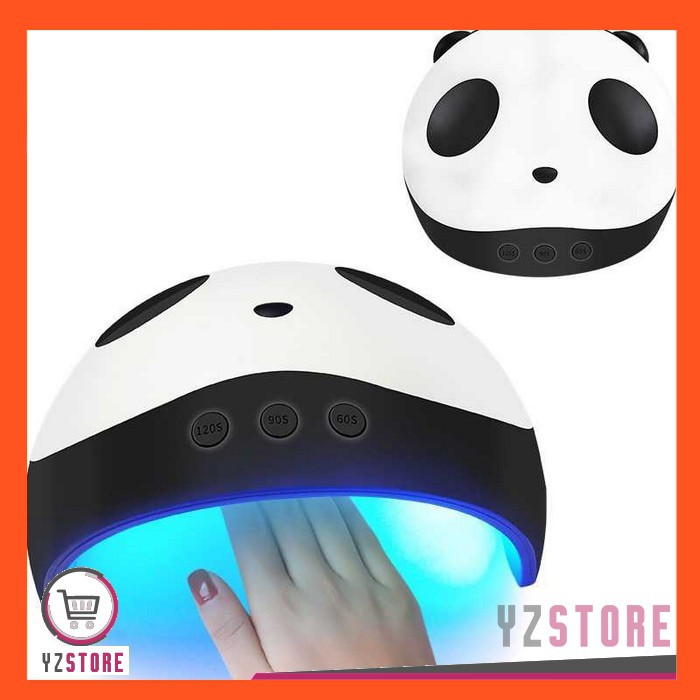 Pengering Kutek Kuku Gel 36W Lampu UV LED Nail Art Dryer Panda Design YZ15