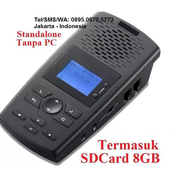 Alat Rekam Perekam Telepon Answering Machine Memory Card Standalone