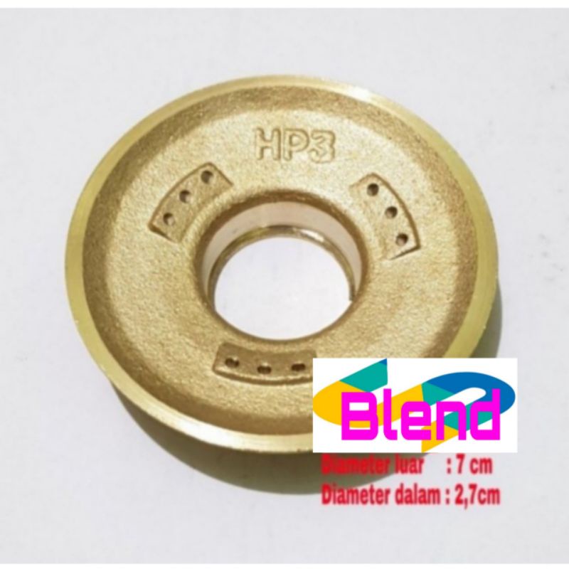 Burner Hp3 Model Hitachi-TDC-Todachi-Spare Part Kuningan Kompor Gas