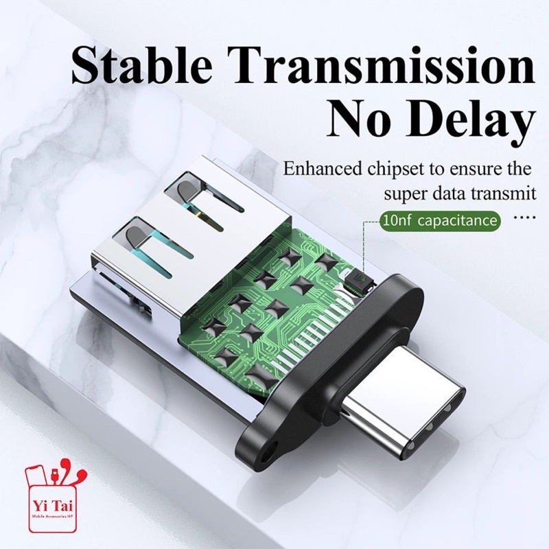 OTG MICRO USB YI TAI YTM - 07 / OTG TYPE C YI TAI YTC - 07 ALUMINIUM 3.0 - UA