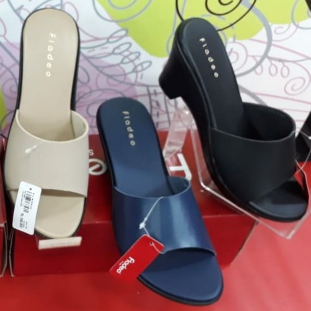 Fladeo Shoes Ladies LDJ-294-RA Wedges Sandal Wanita / Sendal Hak Cewek