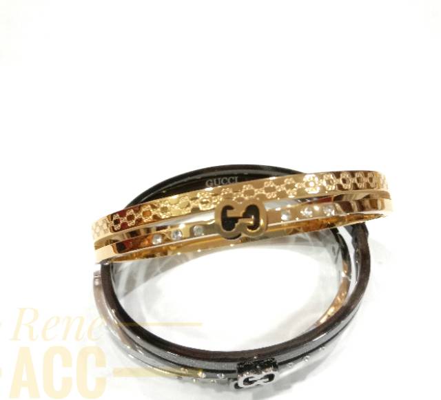 Gelang Titanium wanita Branded replika premium HighQuality