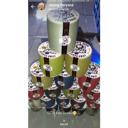 Senar Gelasan ARAL 0.15 2000 yard edisi Brunai