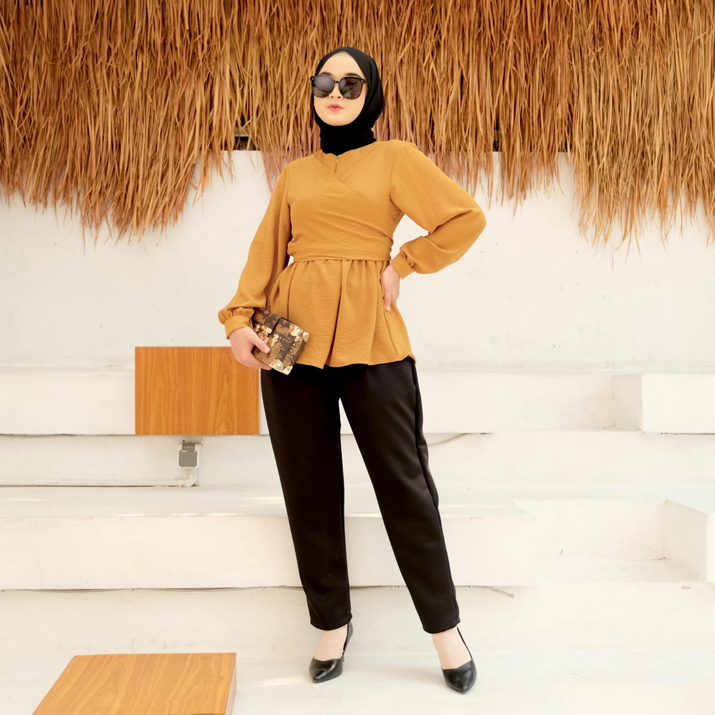 FALEIA TOP / ATASAN / BLOUSE / BUSUI / ATASAN KERJA