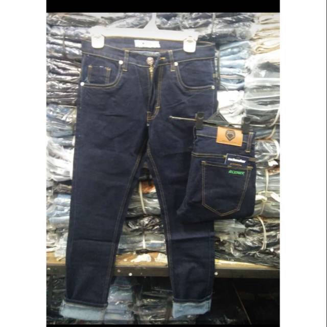 Skinny jeans Cowok bahan garment size s,m,L,xl