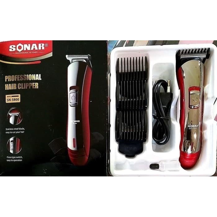 TERMURAH ALAT CUKUR RAMBUT SONAR SN-5800