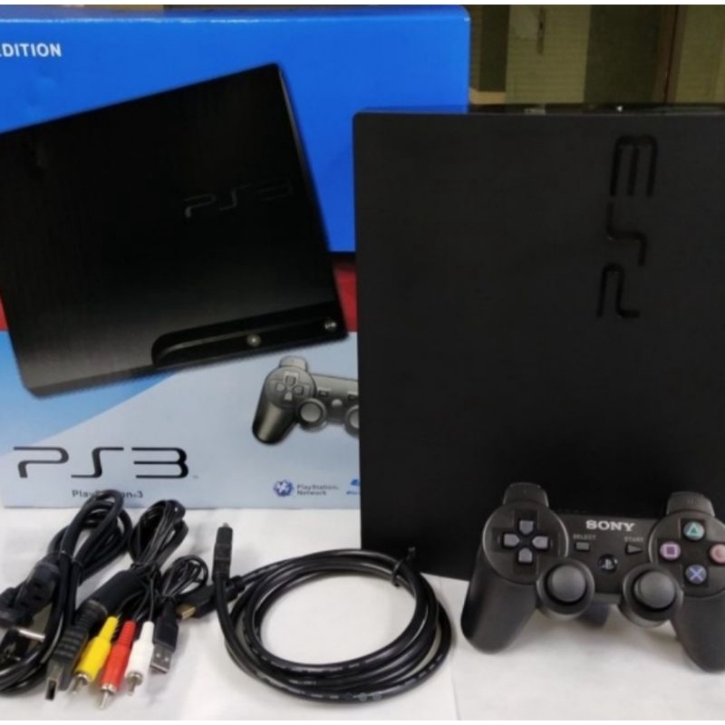 Mesin ps3 slim no HDD no kabel no stick(Mesin saja) bergaransi 1 bulan pemakaian