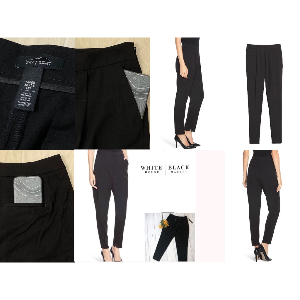 WHBM Seasonless Tapered Ankle Pants. Sampai Big Size. Jumbo