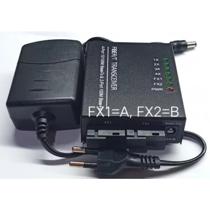 Media Converter 2FO 4LAN