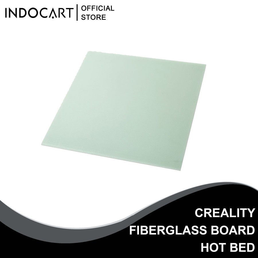 INDOCART Fiberglass Board Hot Bed 3D Printer Creality 310 x 310 x 1mm