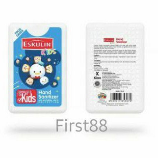 HAND SANITIZER FOOD GRADE AMAN UNTUK ANAK ESKULIN 18 ml