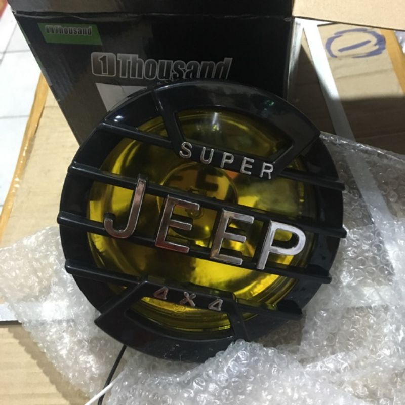 FOGLAMP REFLEKTOR JEEP 4X4 LAMPU DEPAN TEMBAK SOROT JEEP