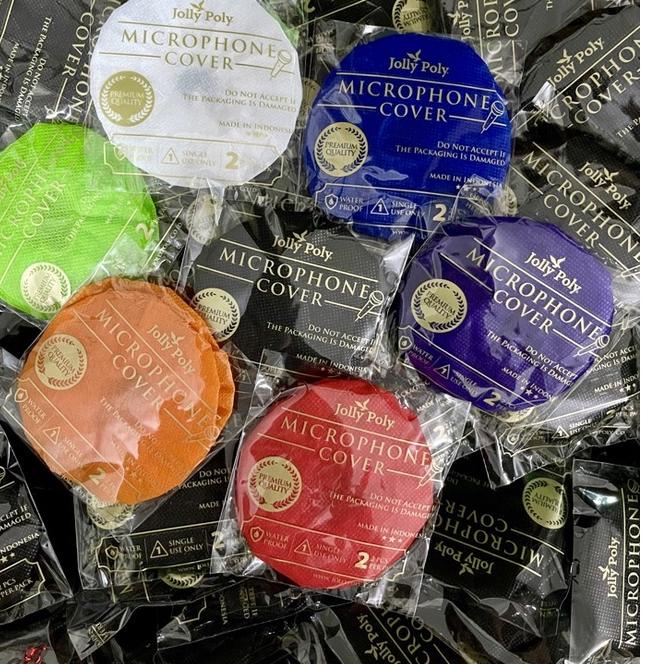 ♥ 50pcs COVER MIC SARUNG MIC PELINDUNG MIC PEMBUNGKUS MIC MIKROFON ✳