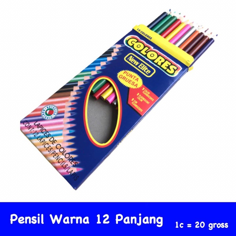 Pensil Warna isi 12pcs Warna