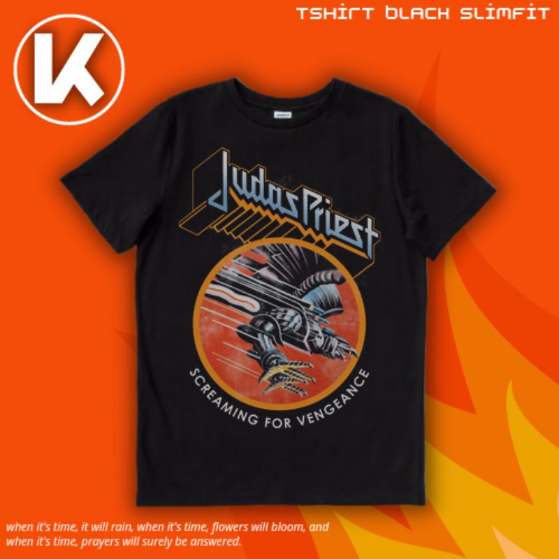 KAOS BAND JUDAS PRIEST SCREAMING FOR VENGRACE | KAOS | T SHIRT | JUDAS PRIEST