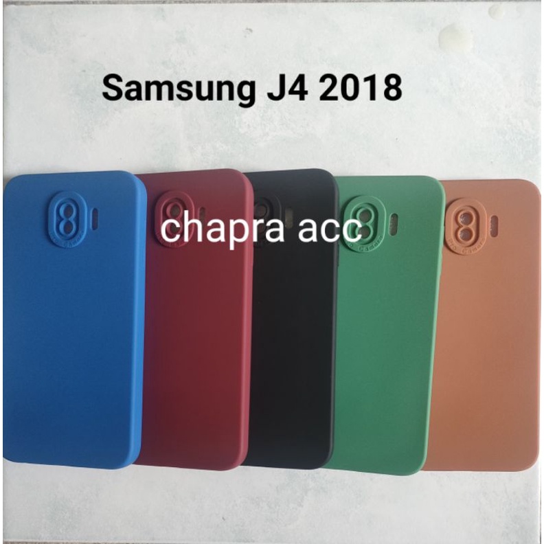 Soft case/slikon/kondom/case terbaru macaron pro camera/kamera type Hp SAMSUNG J4 2018