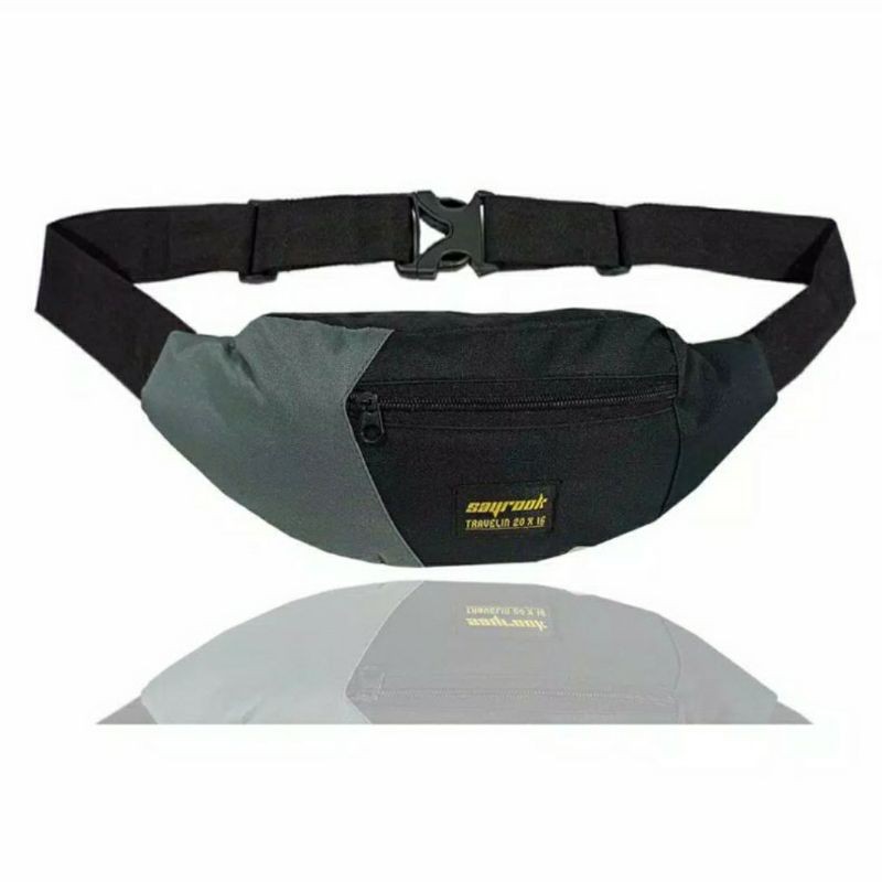 WAISTBAG PRIA DUA WARNA