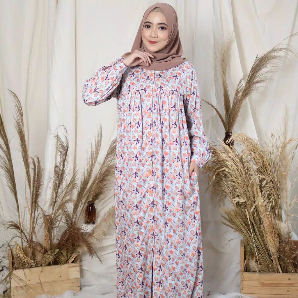 Gamis wanita/RILLEY LADIES/Dress muslim/Gamis rayon/64.JIJE.35