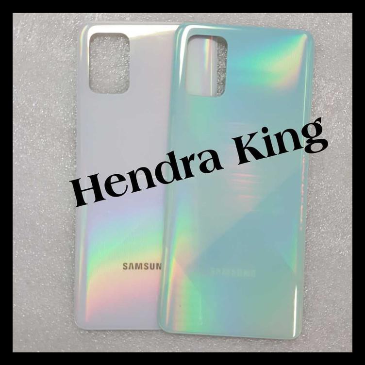 TERBARU BACK CASING SAMSUNG A71 2020 - BACKDOOR SAMSUNG GALAXY A71 - PUTIH 
