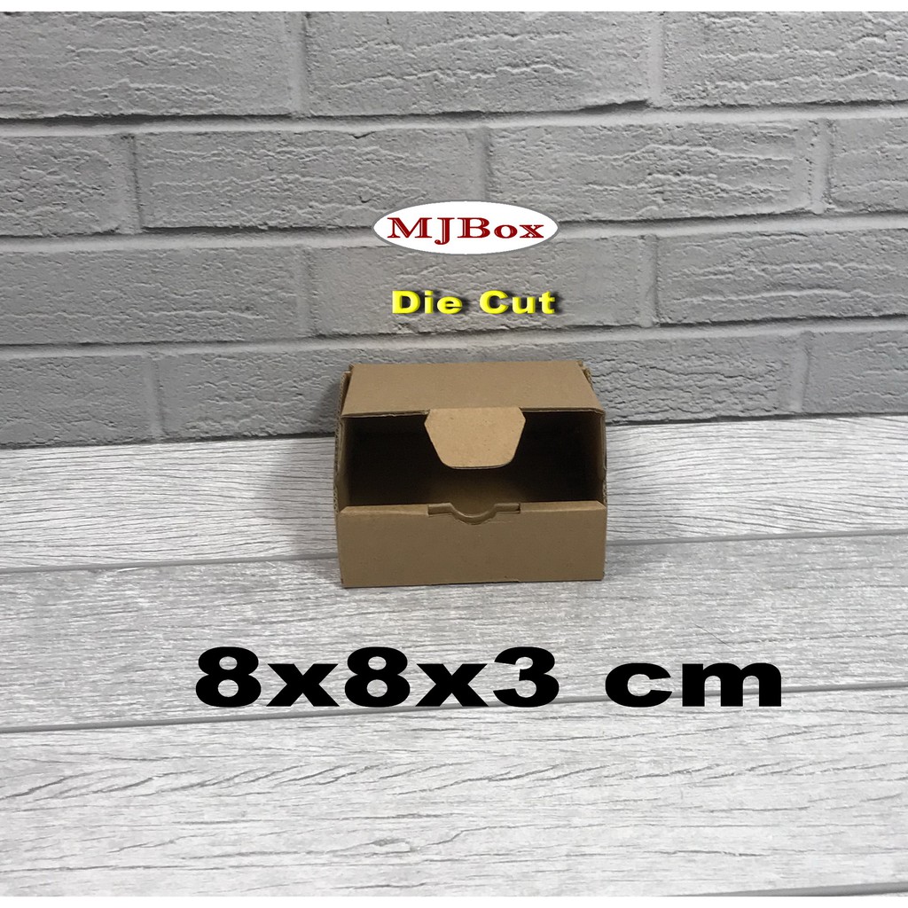 Kardus Uk.8x8x3 cm.....Die Cut-2