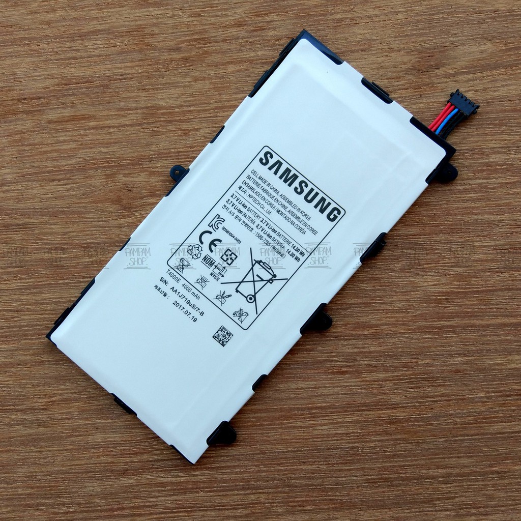 Baterai Samsung Tablet Tab 3 P3200 7&quot; Inchi T4000E T211 Original OEM Batre Battery Batrai Inci Ori