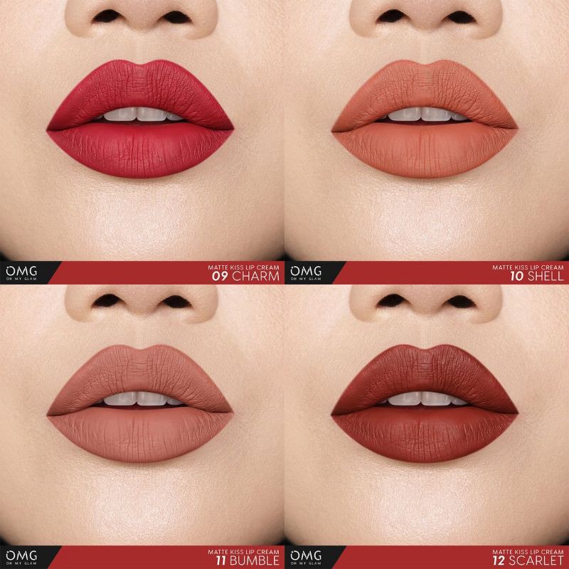 OMG OH MY GLAM Matte Kiss Lipcream