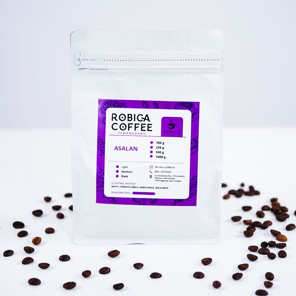 

Arabica Asalan Natural Temanggung Robica Coffee