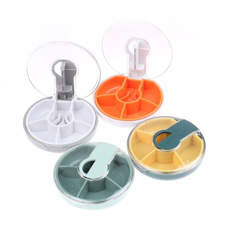 NA - PILL CUTTER SPLITTER - TEMPAT OBAT DENGAN PEMOTONG - MEDICINE CUTTER