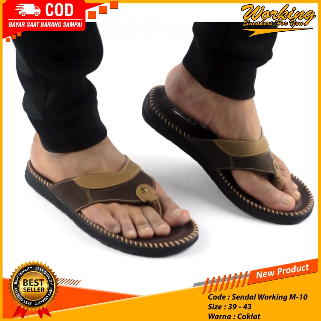 sandal M-10 pria model casual sale hari raya!!!