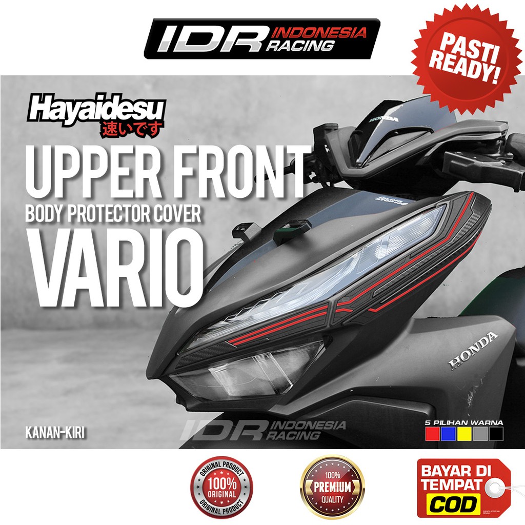 All New Vario Click 125 150 2018 2021 Body Protector Upper Front Cover HAYAIDESU