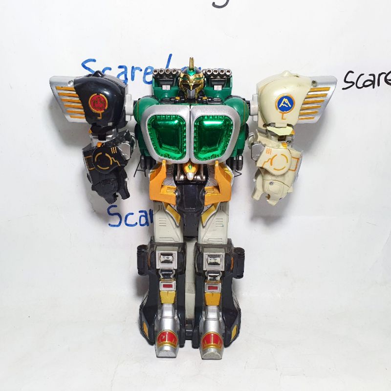 Power Rangers Wild Force kongazord - gaoranger dx gao muscle megazord zord set a