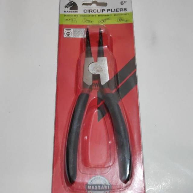 Tang knip bengkok buka / tang circlip pliers