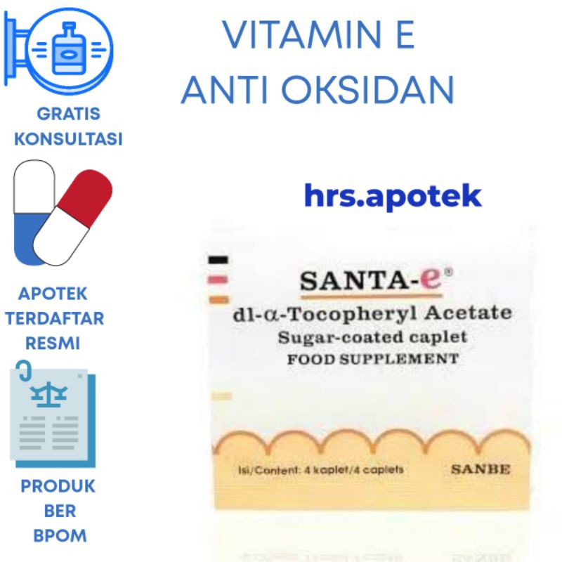 santa e 200mg/strip isi 4tablet