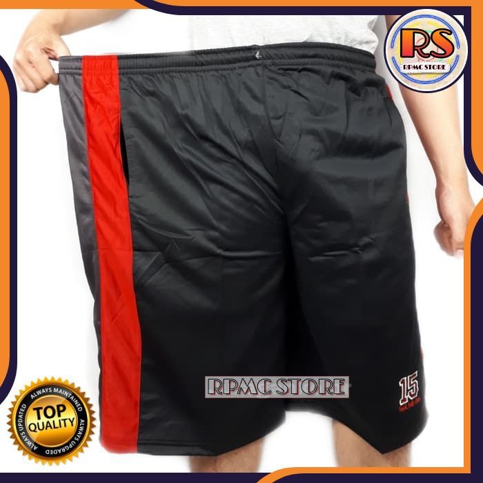 RS50 CELANA PENDEK BIG SIZE SPORT PRIA FUTSAL KEKINIAN CELANA JUMBO OLAHRAGA RUNNING COWOK MURAH