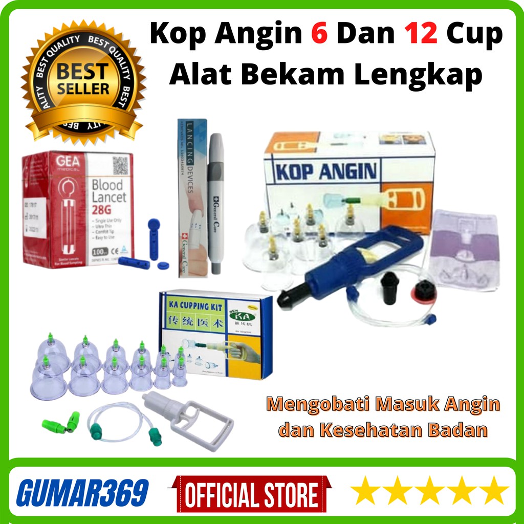 Kop Angin 6 Dan 12 Cup Alat Bekam Lengkap Untuk Mengobati Kop Angin 6 Dan 12 Cup Alat Bekam Lengkap Untuk Mengobati