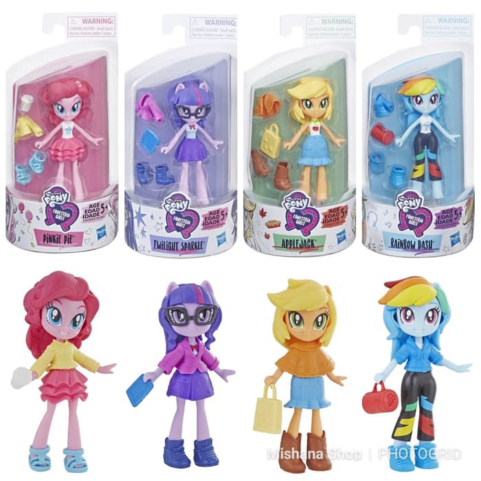 mainan my little pony equestria girl minis