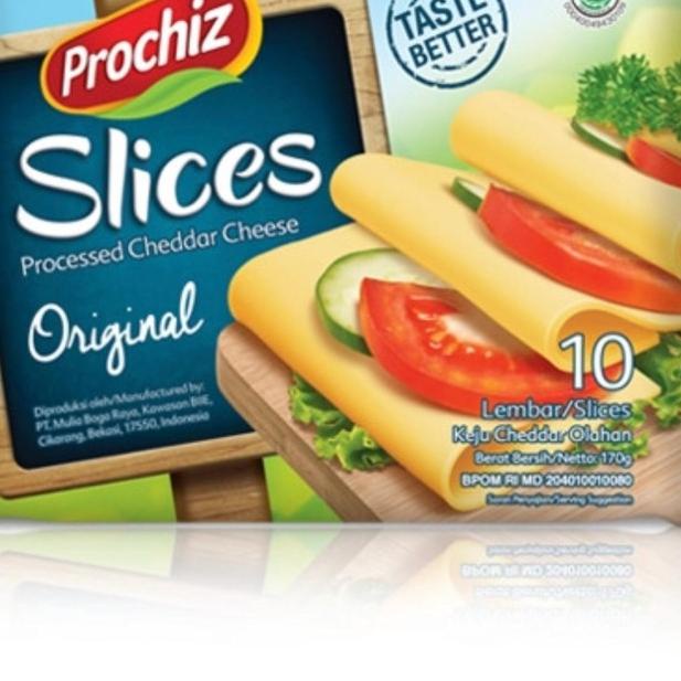 

▼ Prochiz prociz keju slice lembaran 10's ♞