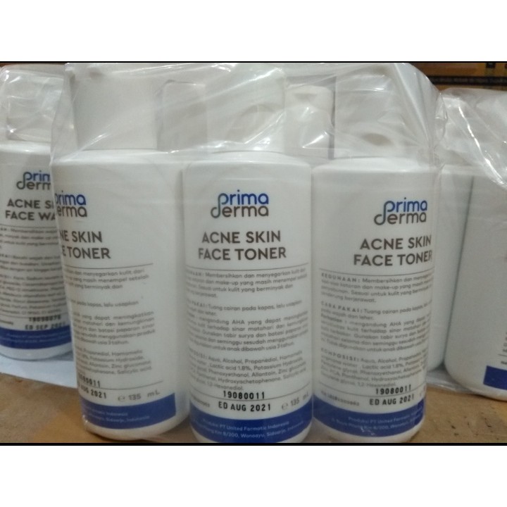 (PD BESAR) PRIMADERMA ACNE TONER (135 ML !!)